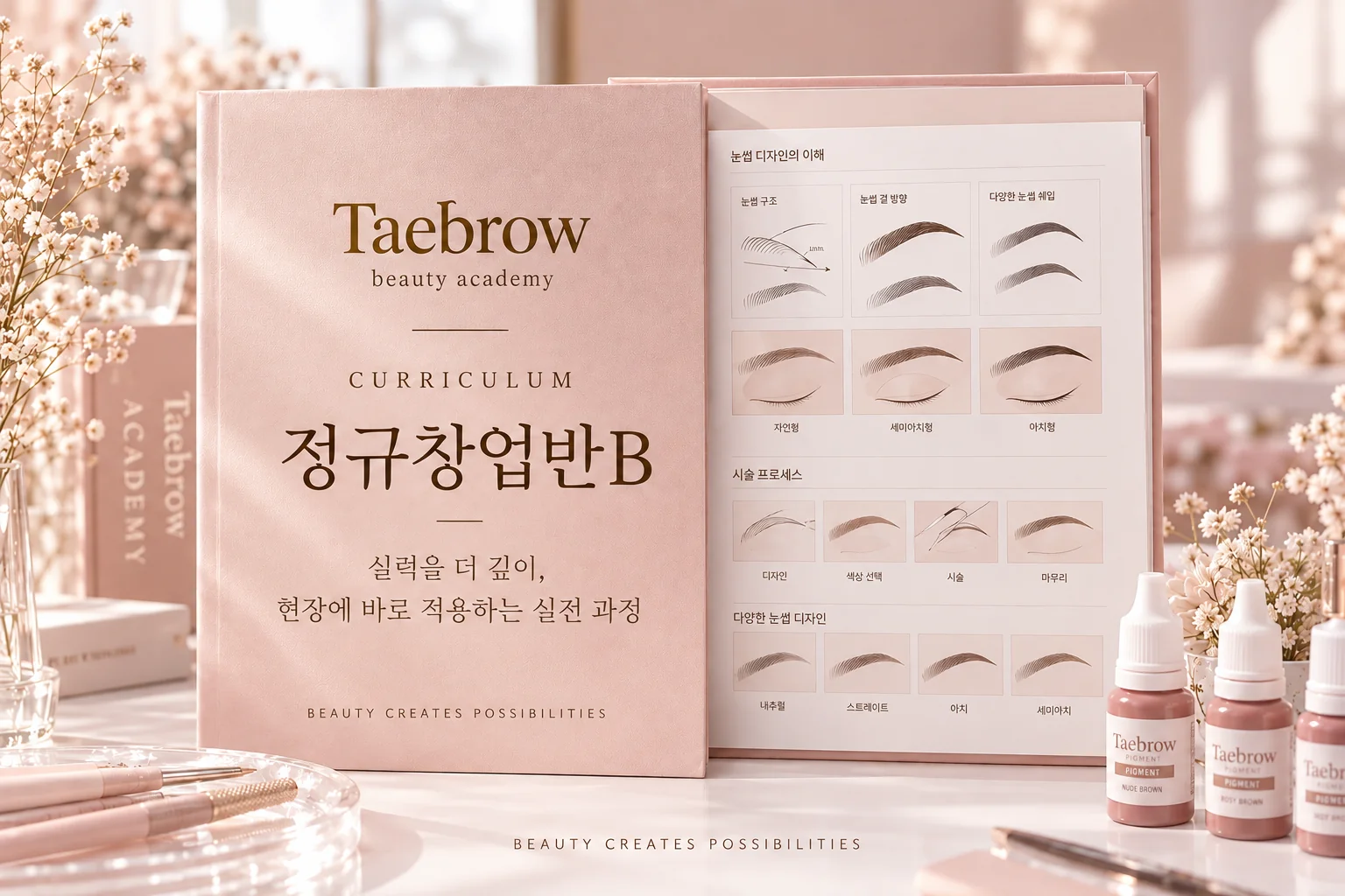 태브로우 반영구 정규 창업반 B
