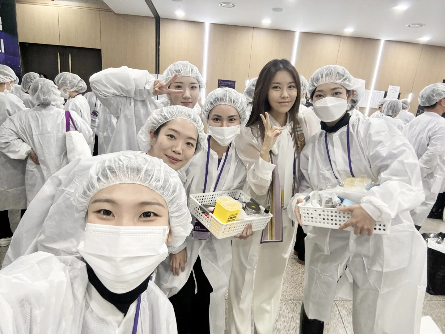 PTS 문화예술대전 태브로우 수강생 단체사진 두 번째