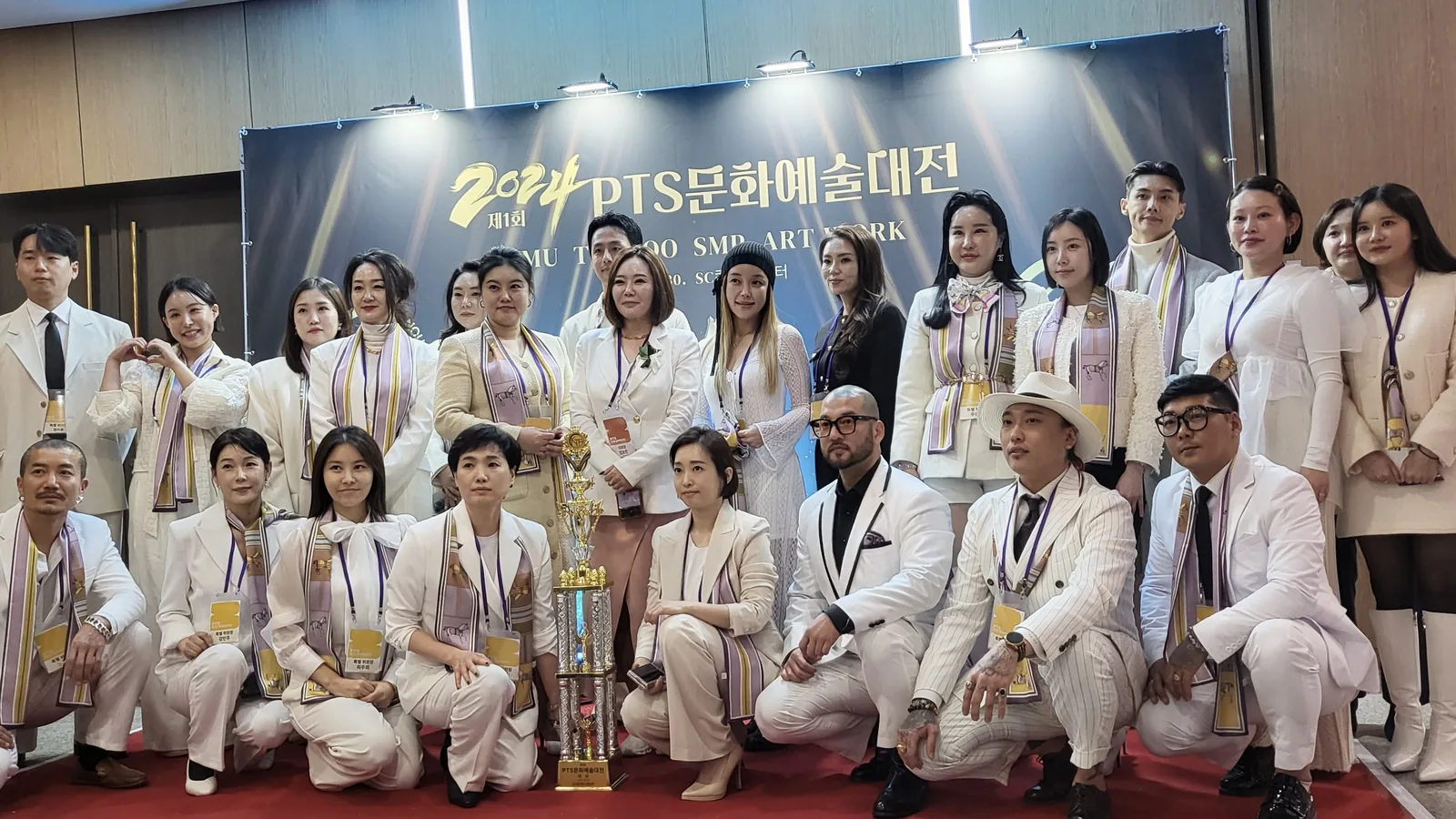 PTS 문화예술대전 심사위원 단체사진